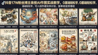零基础AI生图速成课！吃透GPT-Image2全套玩法，从入门到商业出图，效率直接翻倍，实现AI高效创作
