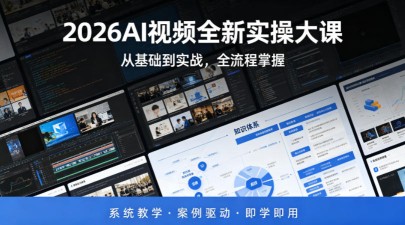 从0到1拍视频vlog变现课，5分钟每天，每月多赚1W
