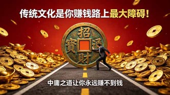 （18872期）付费文章：传统文化是你赚钱路上最大障碍！中庸之道让你永远赚不到钱