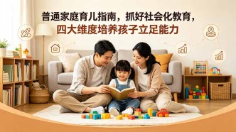 （18755期）付费文章：普通家庭育儿指南，抓好社会化教育，四大维度培养孩子立足能力