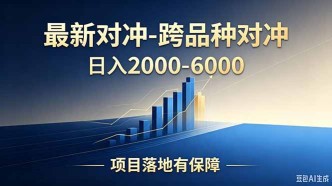 （18843期）跨品种对冲震撼首发！日收益2000-6000+，项目绿色长久，安全稳健，合规靠谱，可批量放大